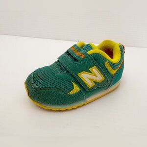 New Balance Kids Sneakers - Teal and Yellow